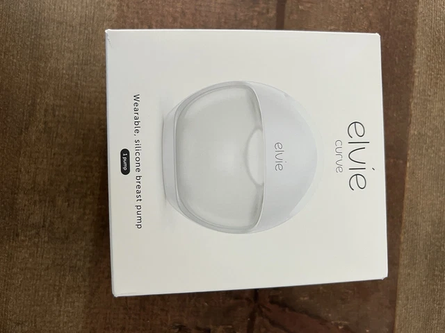 Elvie Curve Wearable Silicone Breast Pump - White. New Open Box Elvie Curve Wearable Silicone Breast Pump - White. New Open Box