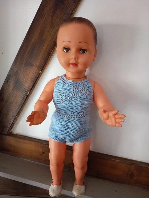 Baigneur Bébé Poupon en Celluloïd SNF 40 France - Collection