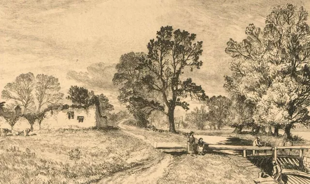 A Collection of Early 20th Century Etchings - English Landscapes