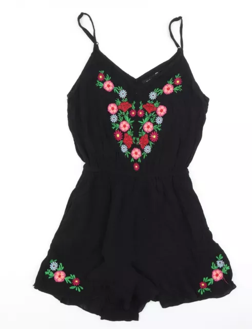 Maglione da donna nero poliestere New Look taglia 8