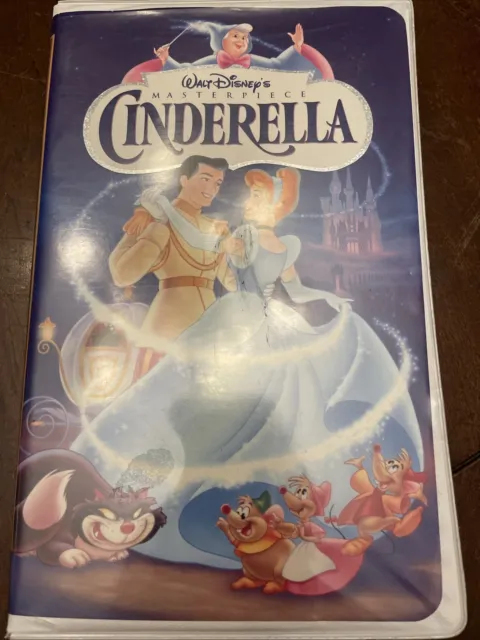Cinderella VHS Tape. A Walt Disney Masterpiece. VHS 5265