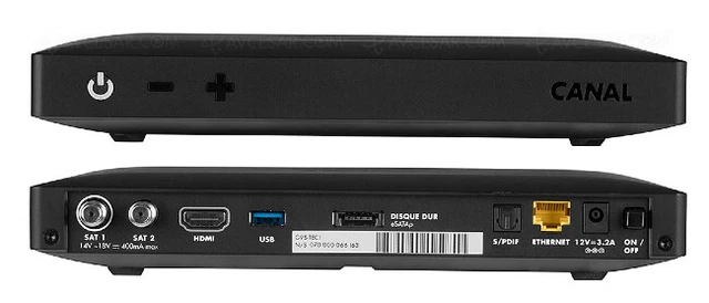 CANAL PLUS+ HD 4K French Genuine Satellite Decoder for Spare Parts £99. ...