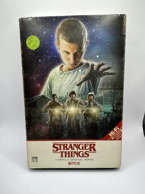 Stranger Things season 1 4k ultra HD blu ray Collector's VHS boxed  Edition