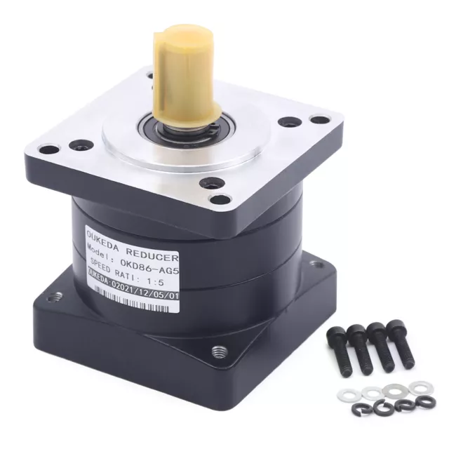 High-Torque Nema34 Planetary Gearbox Speed Reducer Gear Head Reduction Ratio 5:1