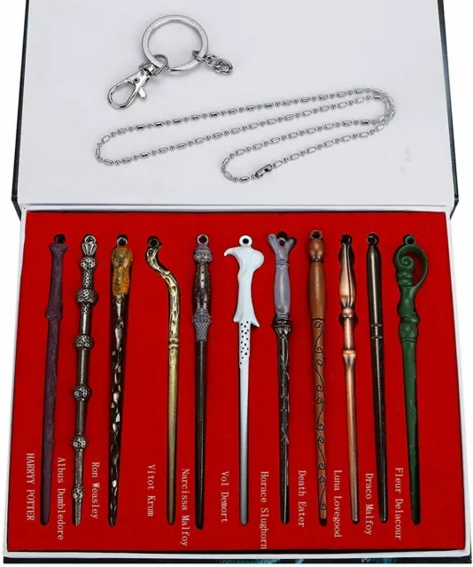 11PCS Harry Potter Magic Wizard Wands Collection Box Ideal Party Kids Gift Box