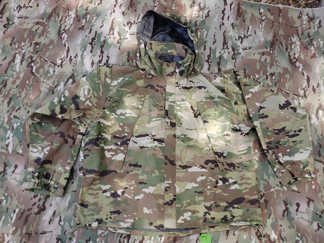 🇺🇸OCP Multicam Extreme Wet Cold Jacket Parka ECWCS Gen III L6 Goretex XL-LONG 2