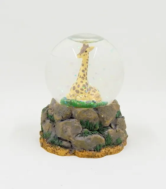 Westland Giftware Giraffe Mini Glitter Snow Globe 2" #1269