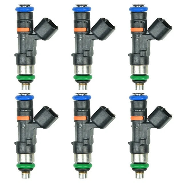 6 pz iniettore carburante EV14 52 libbre 550 cc 0280 158 117 0280158117 per A4 TT AccB3W7