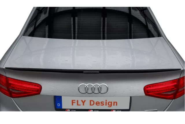 Passend für AUDI A5 COUPE 8T3 8F7 tuning spoiler hecklippe CARBON look Slim lip 3