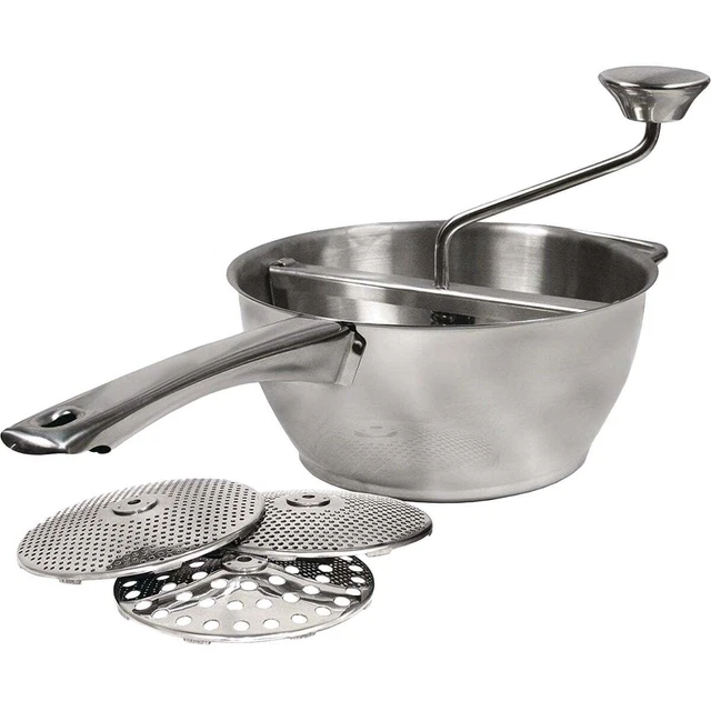 Weston 2 cuartos Molino de alimentos de acero inoxidable 61-0101-W Weston 61-0101-W 834742001700