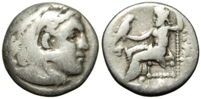 Kings of Macedonia, Alexander III the Great (336-323 BC), AR Drachm
