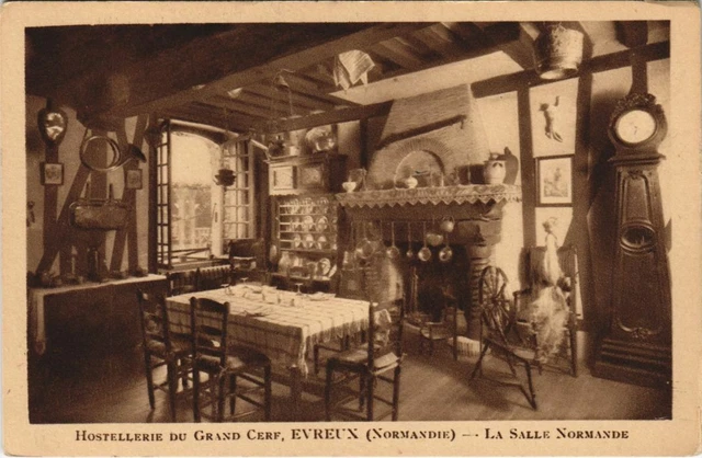 CPA ÉVREUX-Hostellerie du Grand Cerf-La Salle Normande (28896)