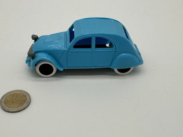 Citroën DS Break Jaune 1/48 Par Clément Gaget - Voiture Miniature En Plastique