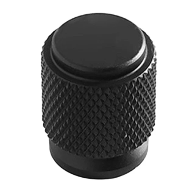 Elegante manopola manico in alluminio nero opaco superficie liscia lavorazione squisita