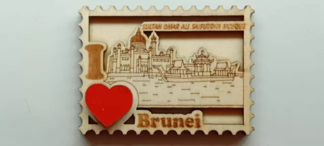 Brunei Darussalam - Fridge magnet souvenir S.O.A.S mosque