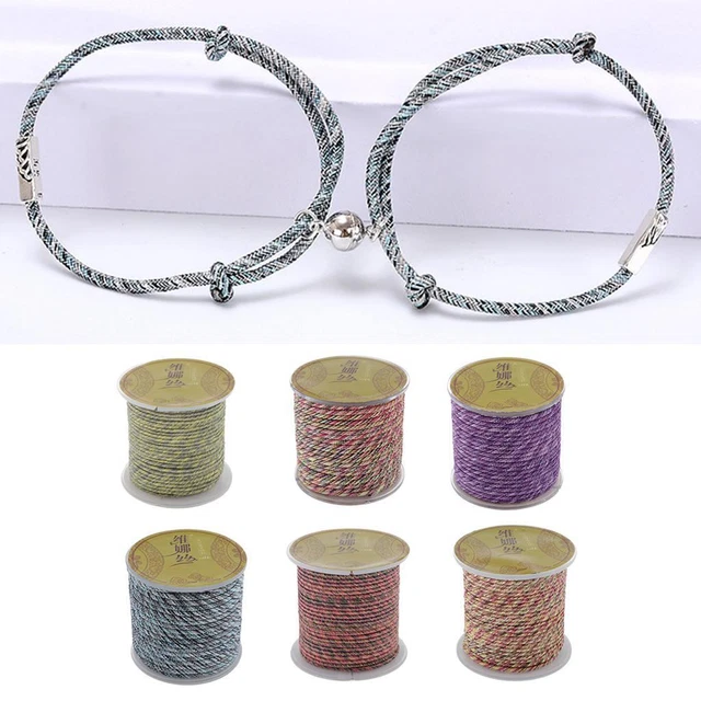 8m Farbiger Chinesische Knotenschnur  Faden Fadenschnur Nylon