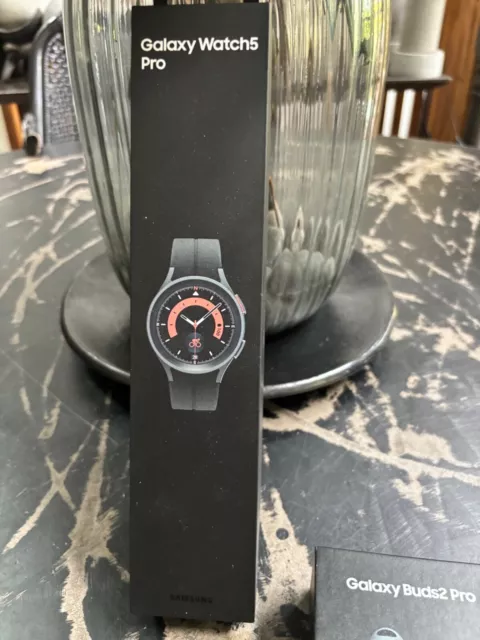 SAMSUNG GALAXY WATCH5 Pro SM R920 45mm Black Titanium Case