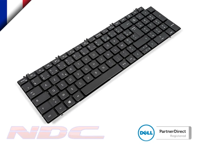 Clavier AZERTY Français Rétroéclairé Pour Dell Precision 7550/7760/7750 - Pièce Originale 0P2RFG