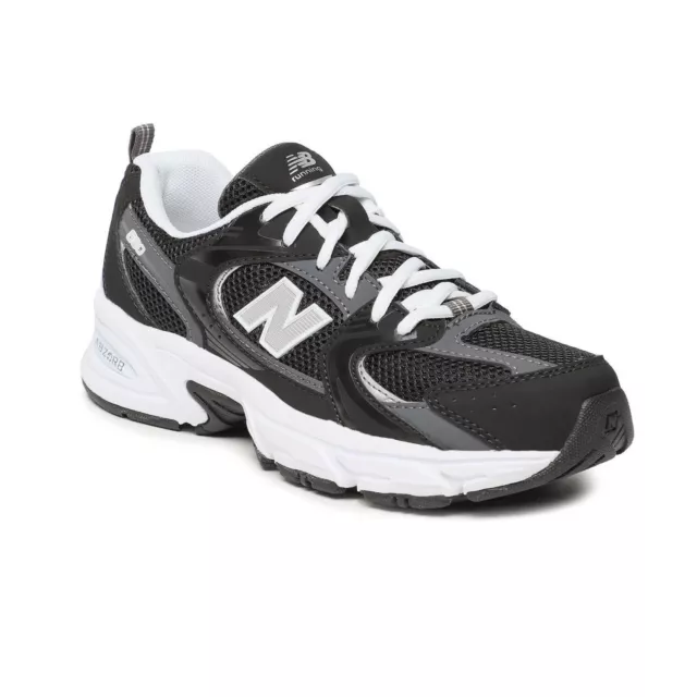 Scarpe da Donna New Balance 530 Retro Running Sneakers Moda Sportive Nero Bianco