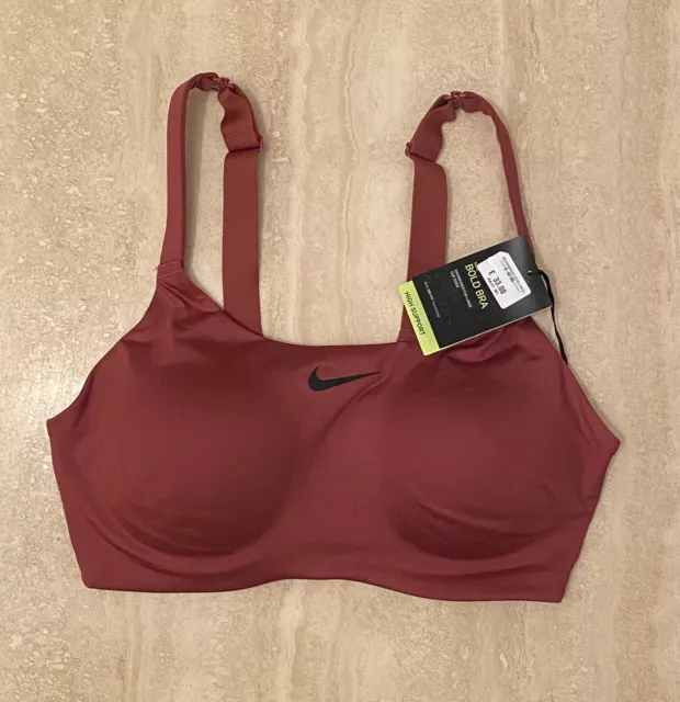 Nike BQ4128 Womens Plus Size 42G Pink Rival High Support Underwire Sports  Bra