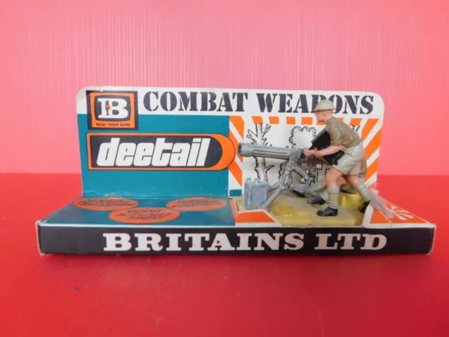 Britains Ltd : The Armies Colonial/Reinforced English Rare Gunner