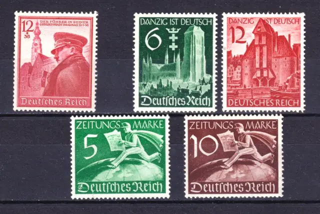 Germany 1939 Collection (3 Sets)    MNH GE036