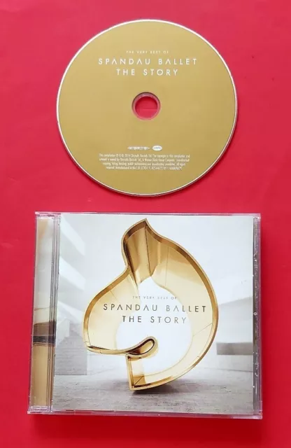 SPANDAU BALLETT - DIE GESCHICHTE - ORIGINAL 19trk CD ALBUM (2014) GRÖSSTE HITS