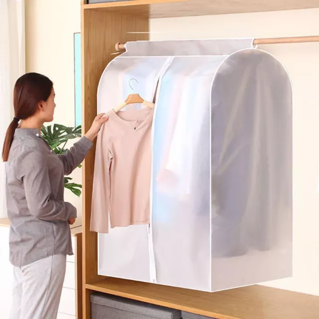 Clothes Hanging Garment Dress Clothes Suit Coat Dust Cover Home Storage Bag 3