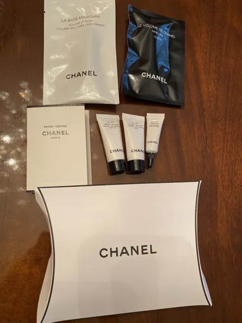 Lot/6 Chanel NEW Samps: Mascara+Base+ Le Lift Eye, Serum, Creme RIche+VENISE EDT