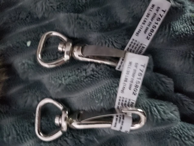2 Campbell Spring Swivel Strap Eye 2-5/8 In. Snap T7615802 Campbell T7615802
