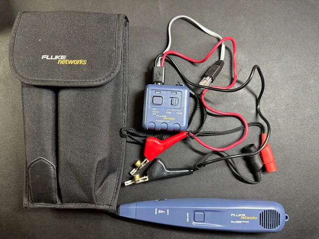 Fluke Networks  Pro3000 Tone Generator and Probe Kit with SmartTone Technology