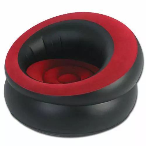 Single Inflatable Chair Sofa Blow up Seat Outdoor Camping Gaming Lounger