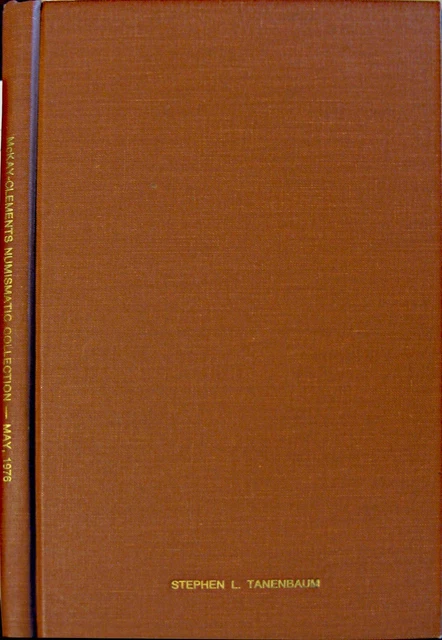 1976 Canada McKay- Clements Collection Auction Catalog Hardcover Steve Tanenbaum