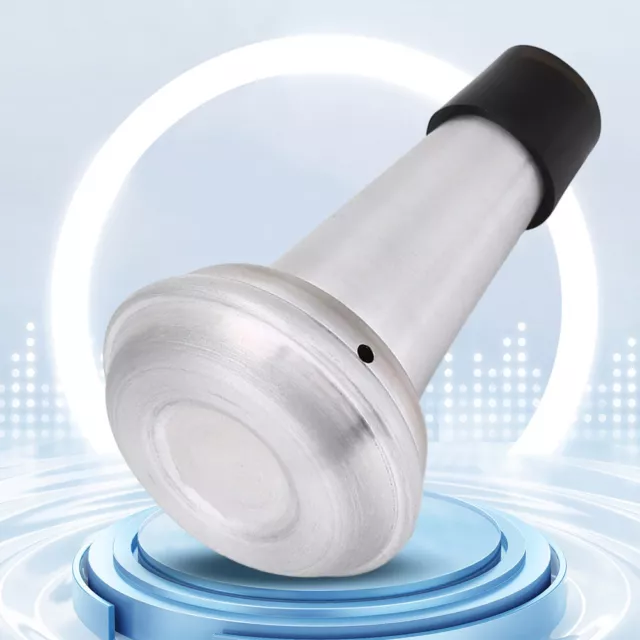 Trumpet Mute Rubber Aluminum Alloy Trumpet Silencer Straight Practice Mute