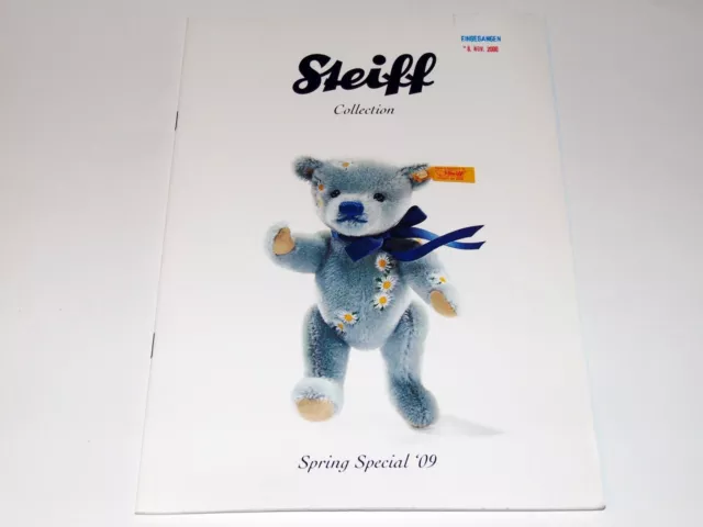 STEIFF Collection - Teddybären Katalog Spring Special 2009 - 28 Seiten