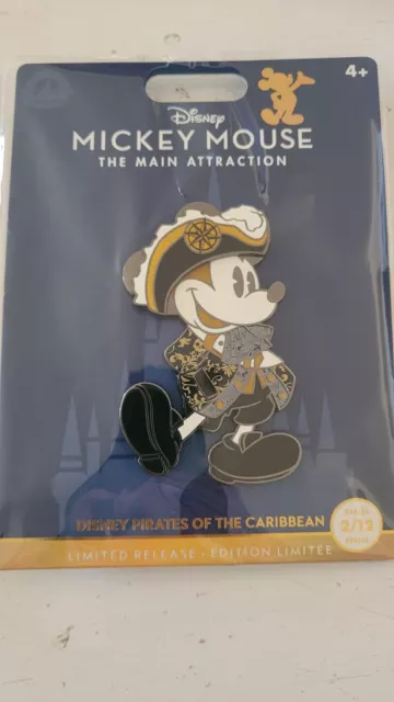 Disney Store Pin's Mickey The Main Attraction pirates of the caribbean, 2 sur 12