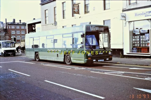 ORIGINAL 35mm SLIDE 11340- Fishwick  LEYLAND LYNX 14 J14JFS  Preston 13.10.97