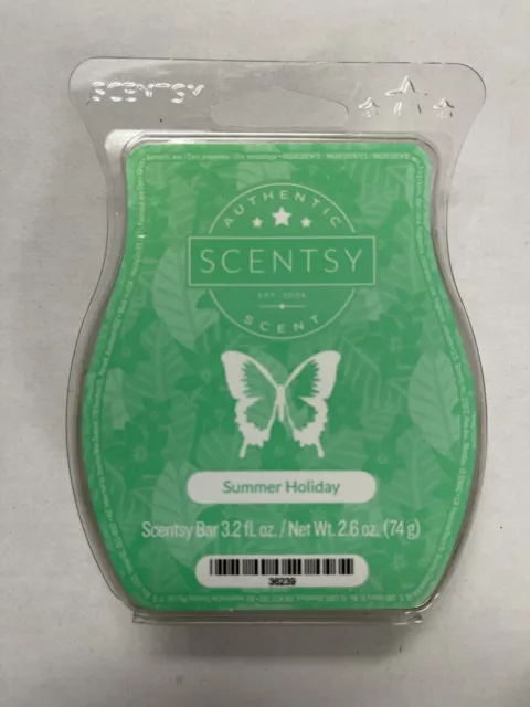 Scentsy Wax Bar “SUMMER HOLIDAY” 3.2 fl oz “NEW” RETIRED