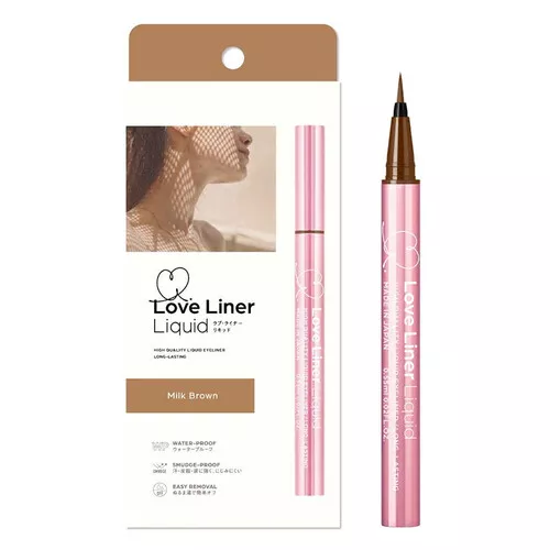 [ MSH Love Liner ] Imperméable Super Fin Eyeliner Liquide Lait Marron 0.55ml