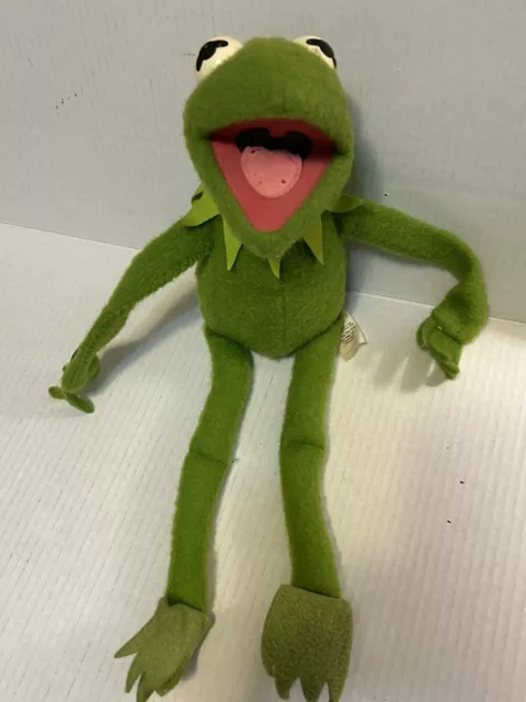 Vintage 1976 Kermit the Frog Fisher Price 850 Jim Henson Muppets 18" Plush Doll