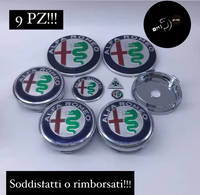 Parasol Gt Stemma Per Auto 3D Per Mito 147 156 159 166 939 Giulietta Giulia Mito GT Stelvio,Emblema Adesivo Con Logo Accessori Cofano Anteriore Alfa Romeo - Foto 2