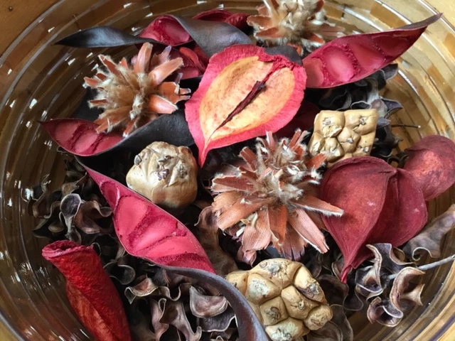Relleno de cesta primitivo aceites esenciales vainilla canela aroma decoración rústica 2