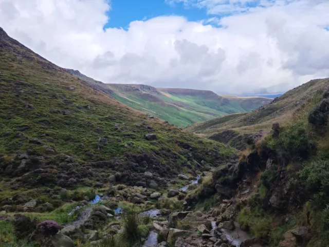 Domestique Mural Art Affiche -kinder Scout-Grindsbrook Clough-Peak District- A4,