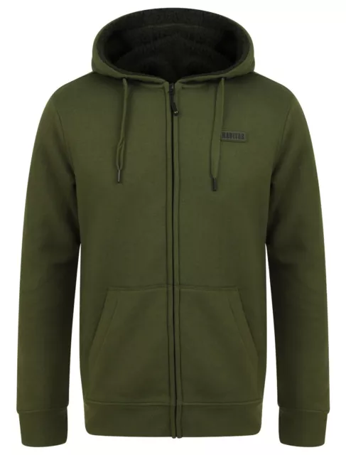 Navitas grün Herren Sherpa Reißverschluss Kapuzenpullover Kapuze *alle Größen* NEU Karpfenangeln