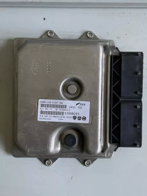 Centralina Motore FPT Fiat Panda 3^ 1.3 MJET MJD9DF.P2 52098265 HW000