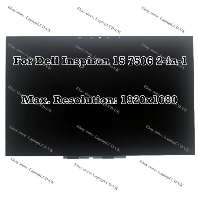 15.6" FHD LCD Touch Screen Digitizer Assembly For Dell Inspiron 15 7506 2-in-1