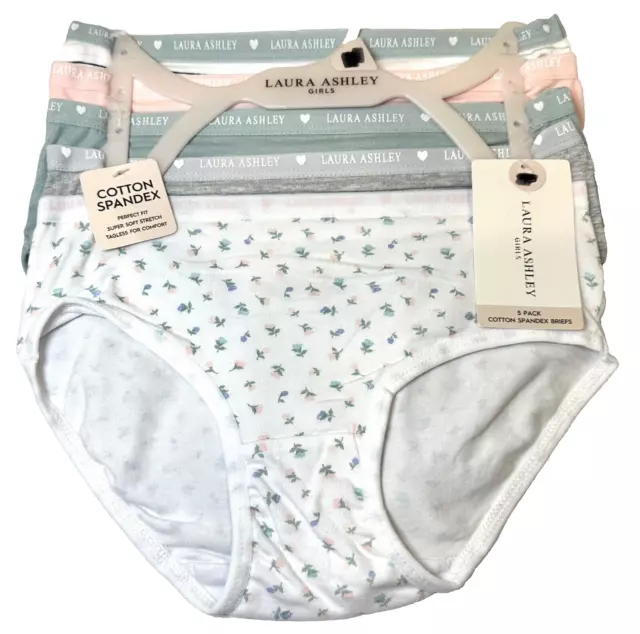 Laura Ashley ~ Women's Hipster Underwear Panties 7-Pair Cotton Blend ~ XL 