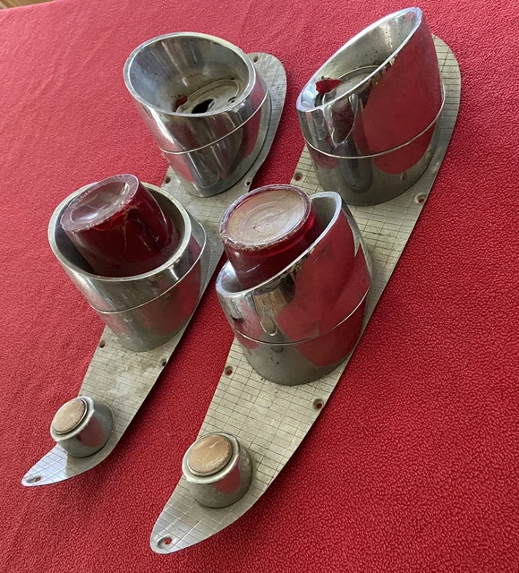 1959 Dodge Sweptside Truck / Staion Wagon Original Tail Light Pair 3
