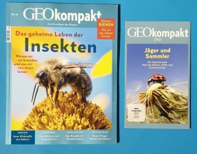Geo kompakt Nr.62 Die Grundlagen des Wissens mit DVD  ungelesen 1A abs.TOP