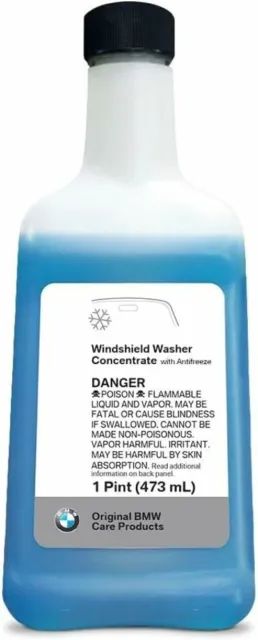 Genuine BMW Windshield Washer Fluid Concentrate 16oz. Set of 4 OE 83192221702